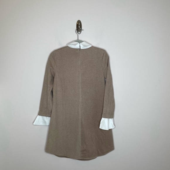 Tuckernuck Dakotah Dress Sandwhisp Layered Shirt Sweater Dress - Picture 7 of 8